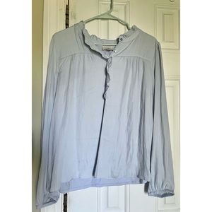 LOFT Mixed Media blouse